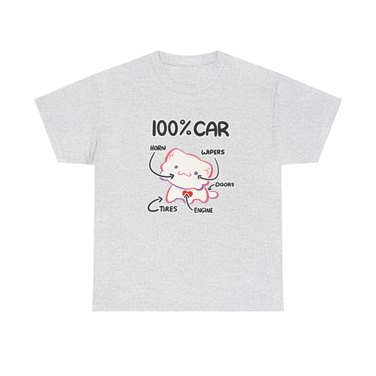 100% CAR T-shirt