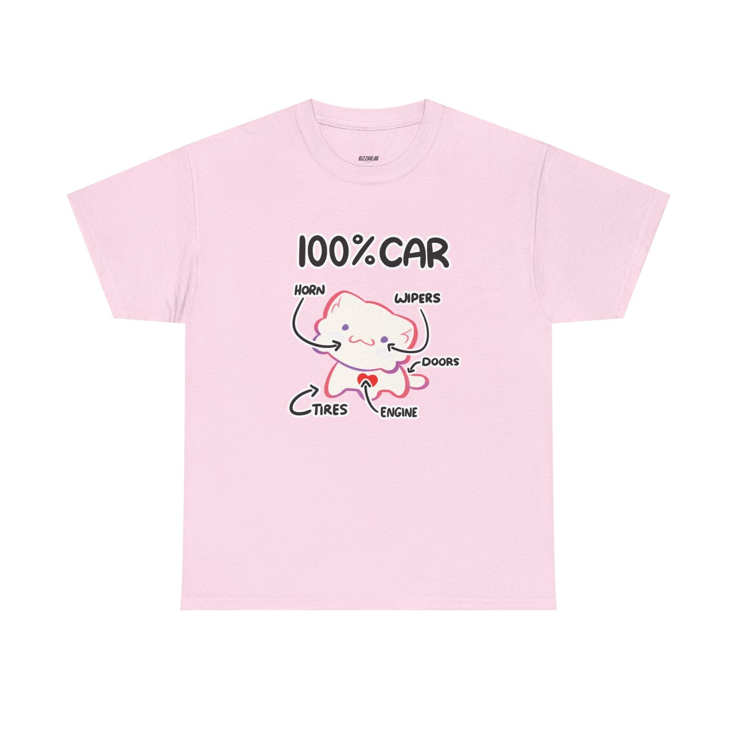 Camiseta 100% COCHE