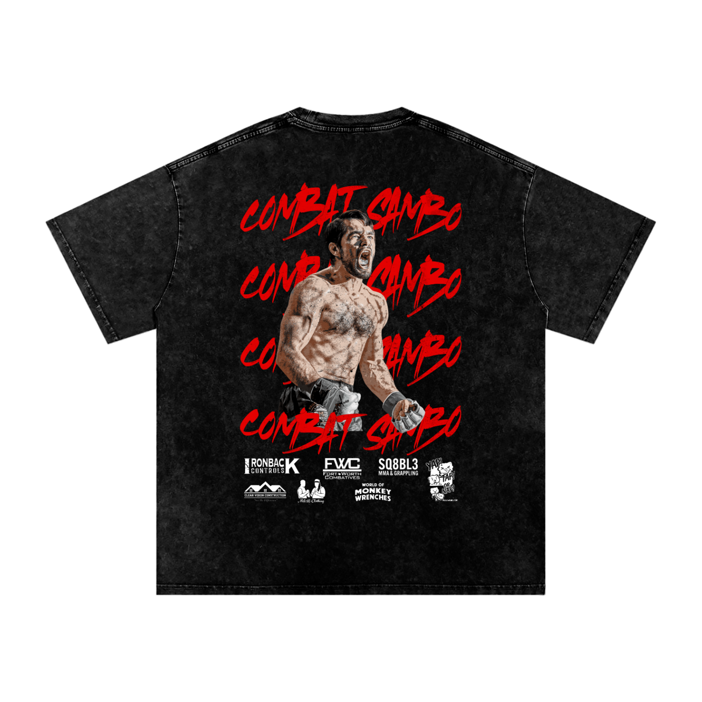 Combat Sambo Taylor Weber Oversized Fight Shirt