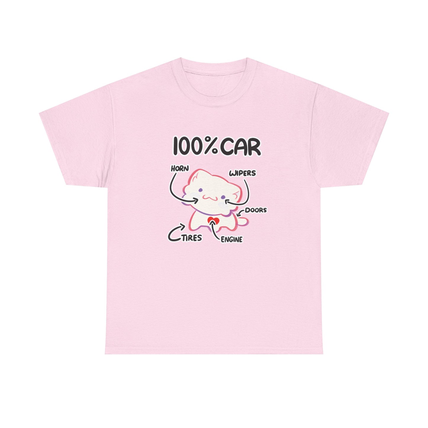 100% CAR T-shirt