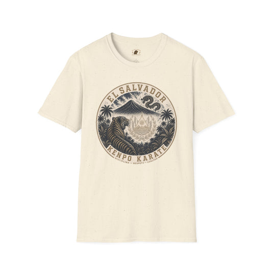 El Salvador Kenpo Karate T-Shirt — Vintage Martial Arts Emblem