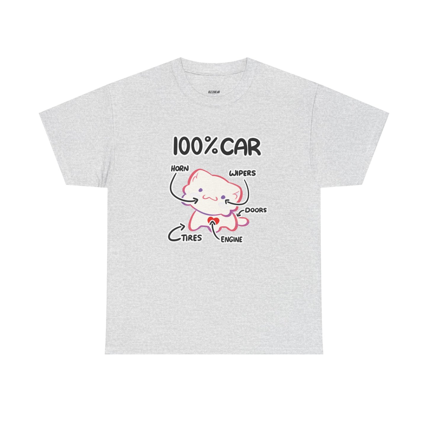 Camiseta 100% COCHE