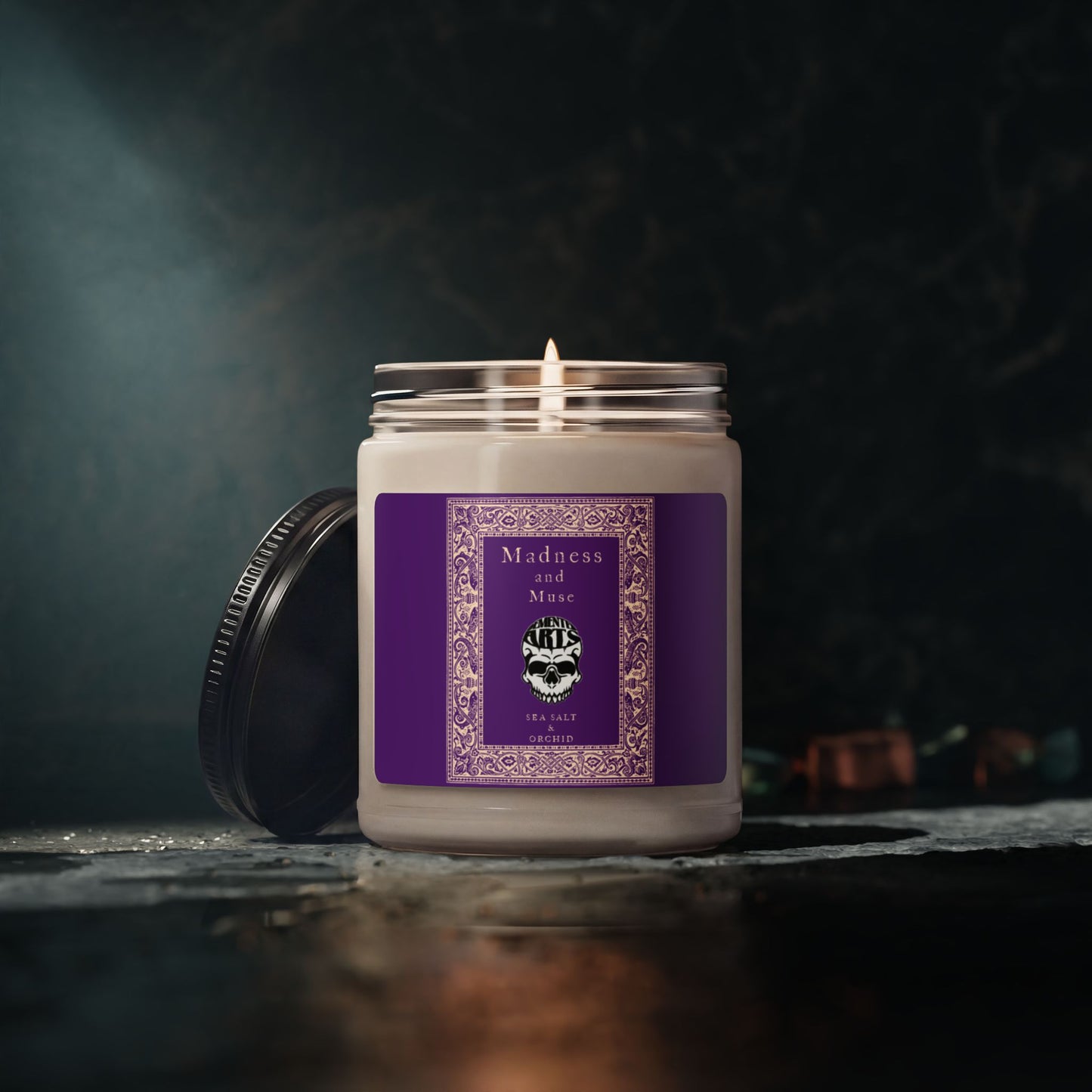 DEMENTED ARTS X RIZZWICK - MADNESS AND MUSE SOY CANDLE
