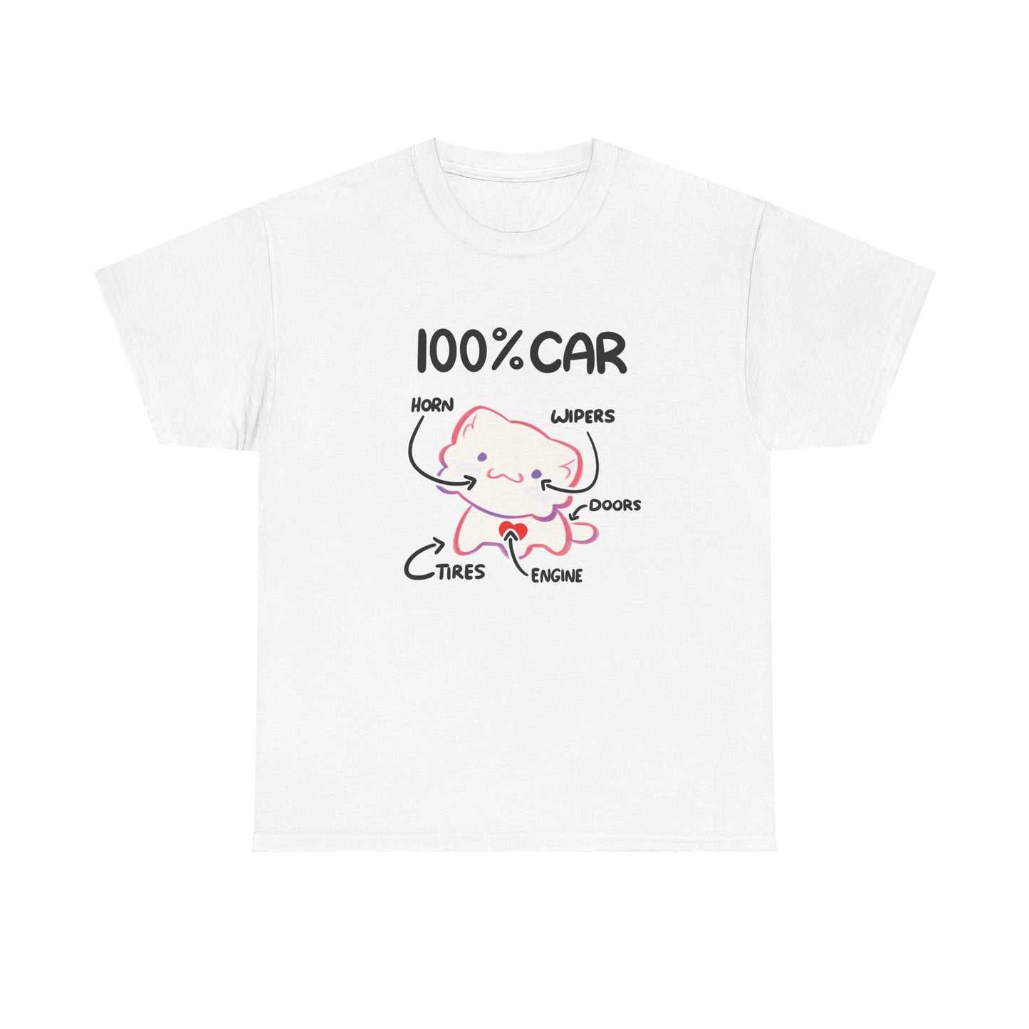 100% CAR T-shirt