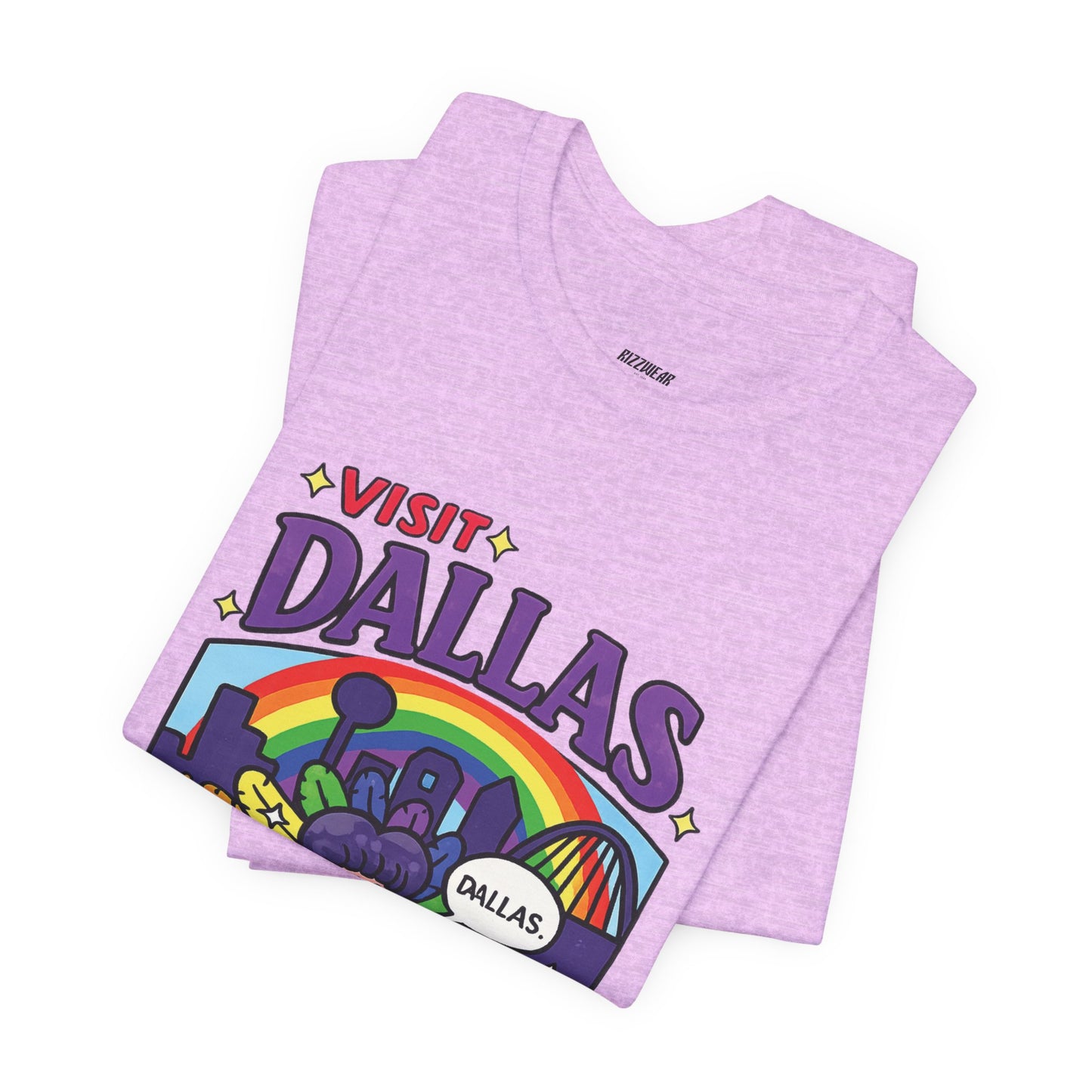Visita Dallas Retro — Camiseta