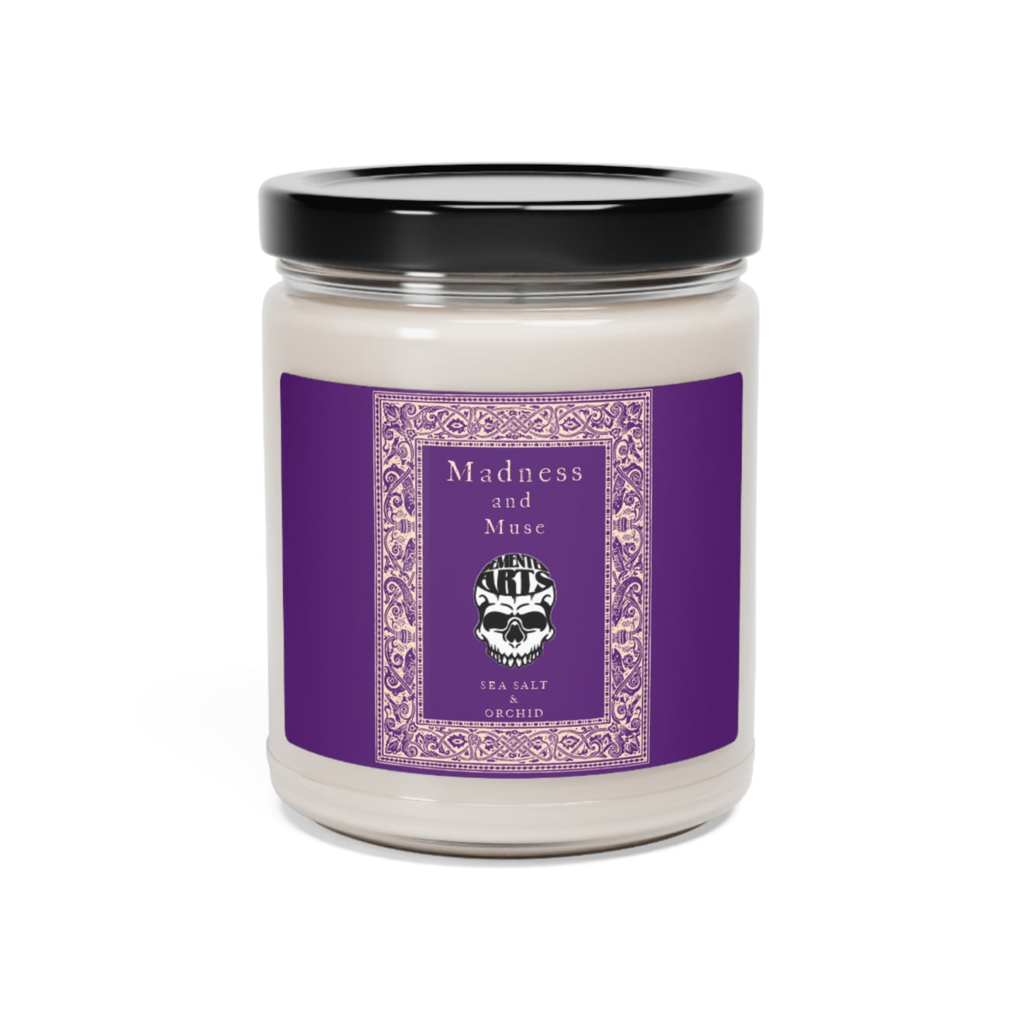 RIZZWICK X DEMENTED ARTS - MADNESS AND MUSE 9OZ SOY CANDLE