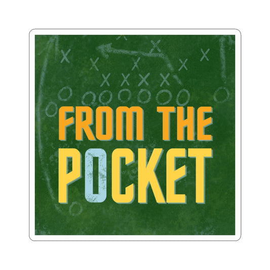 From The Pocket Logo Sticker 🏈