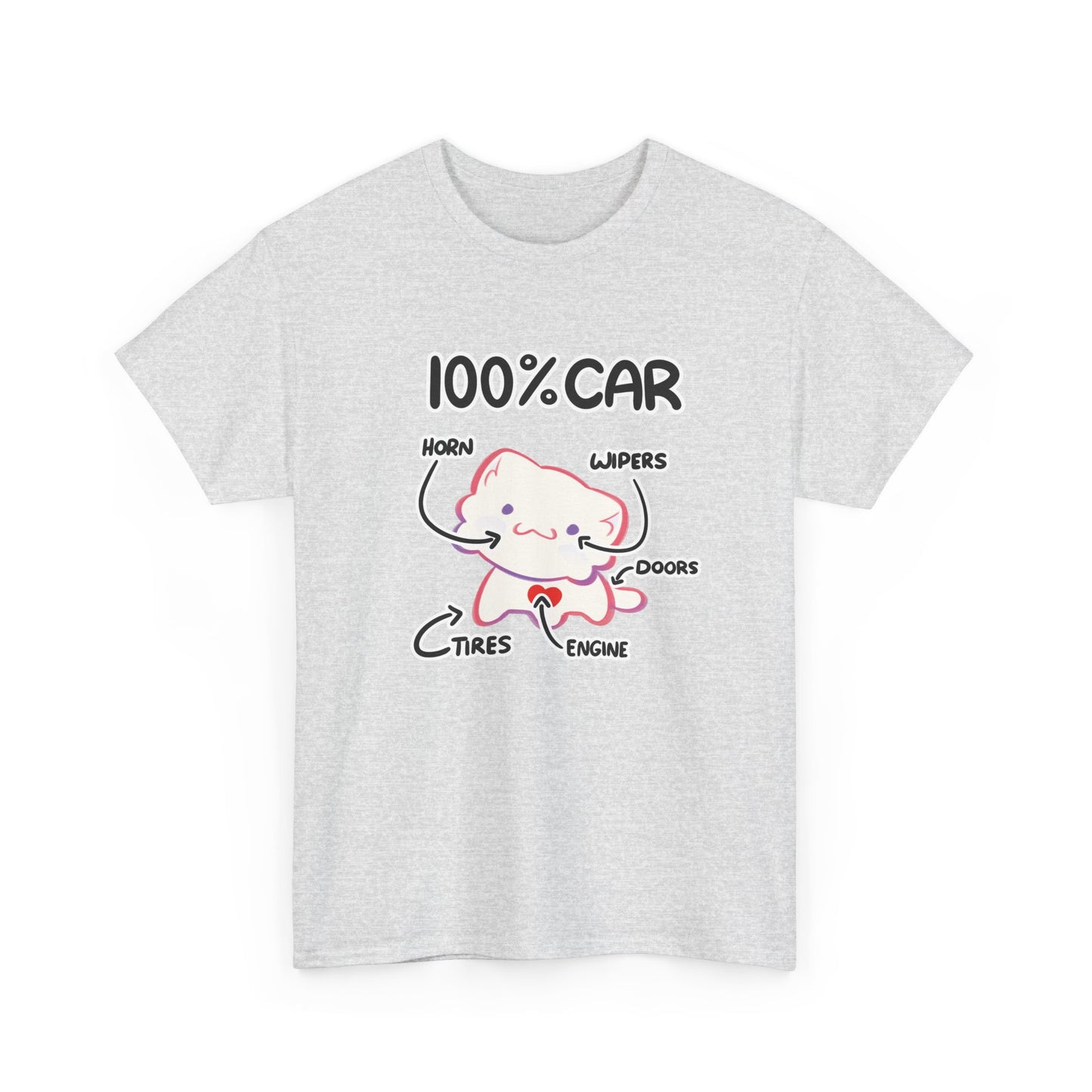 100% CAR T-shirt