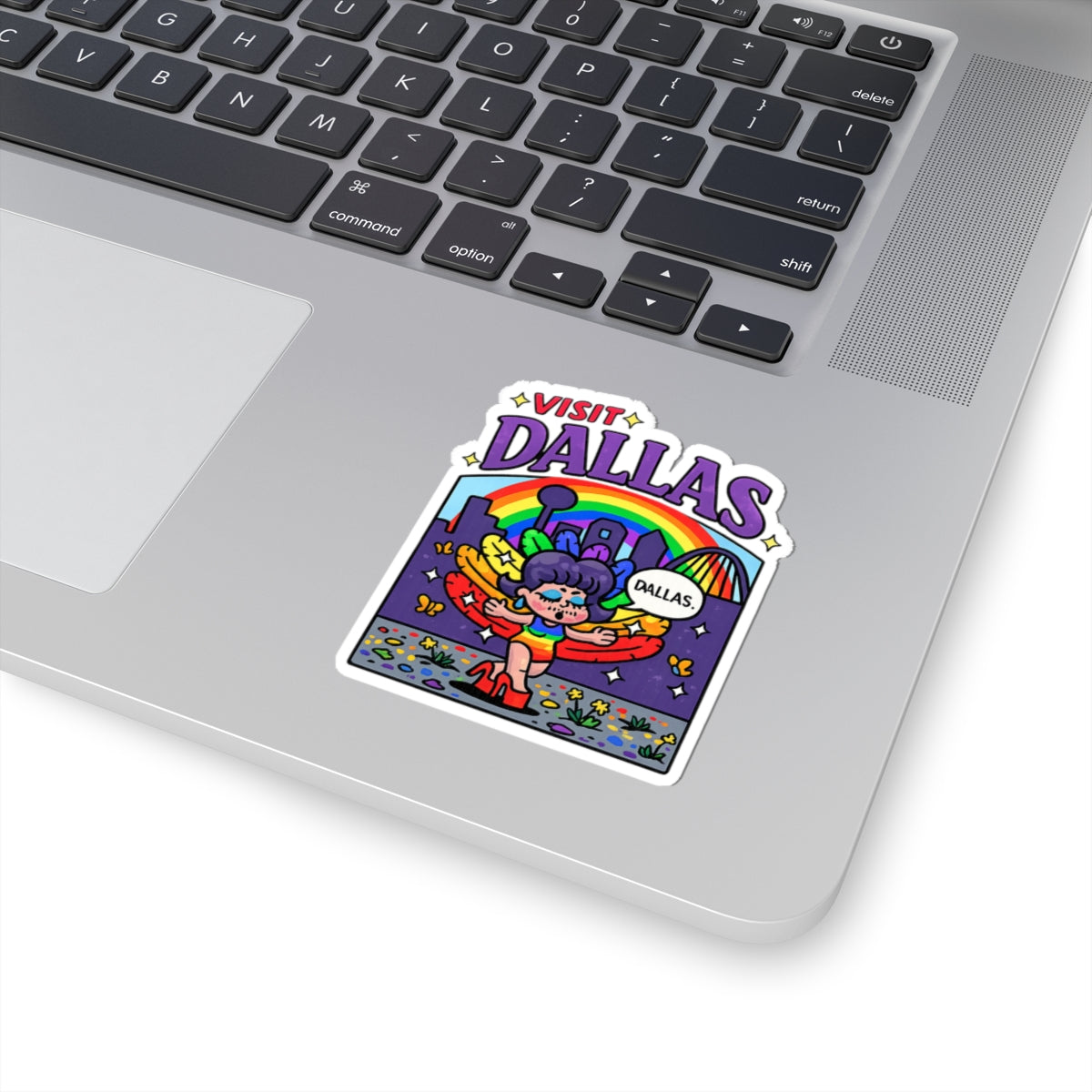 Visit Dallas Gay — Kiss-Cut Sticker