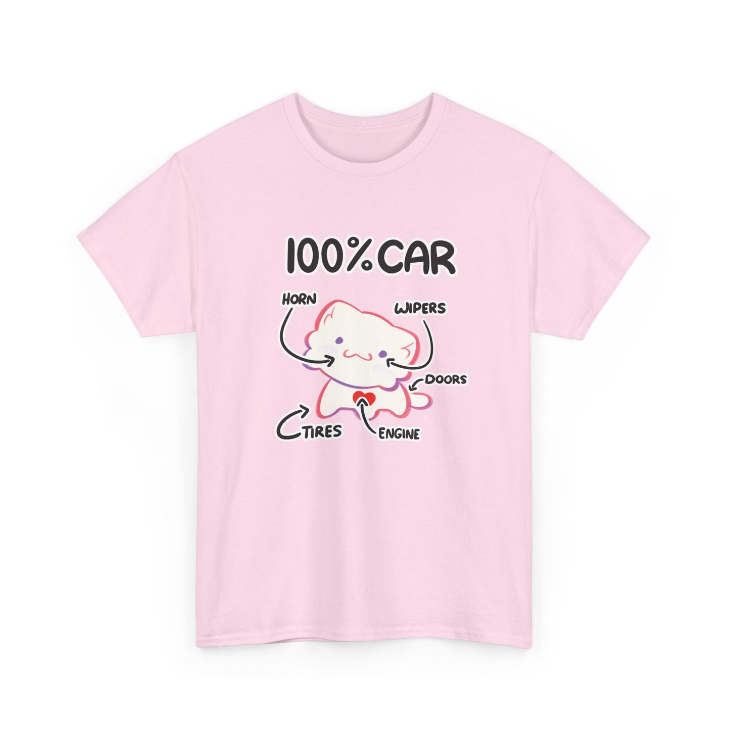 100% CAR T-shirt