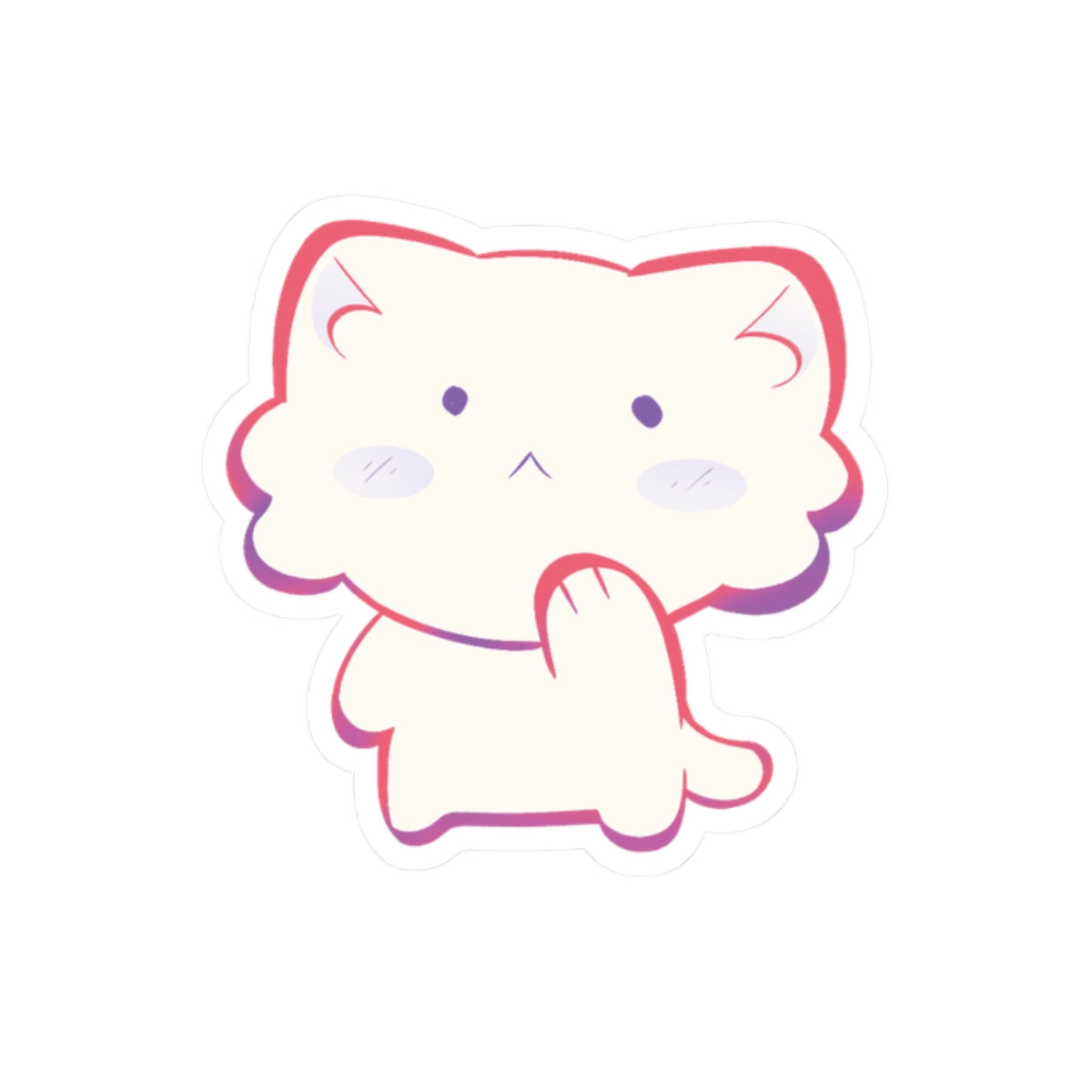 crazy? Sticker