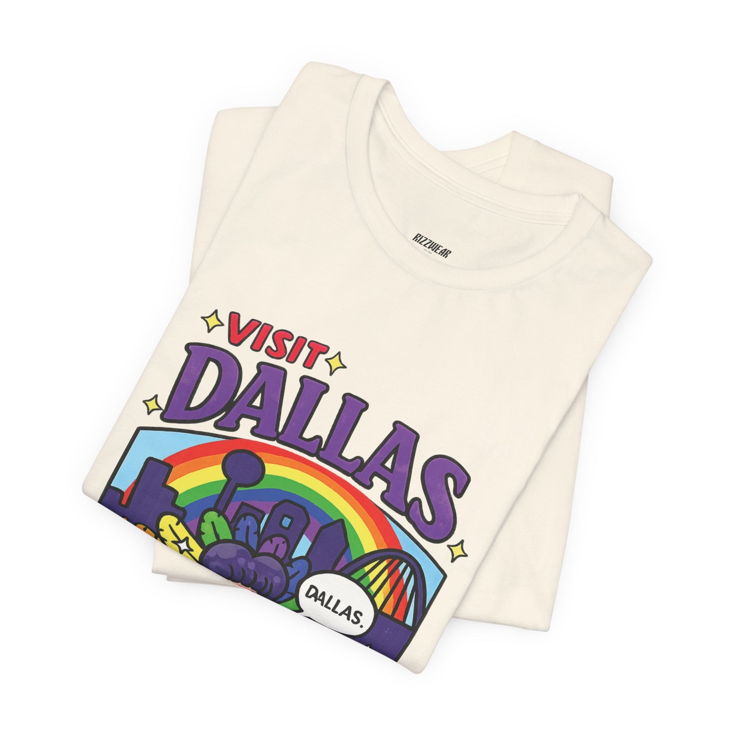 Visita Dallas Retro — Camiseta