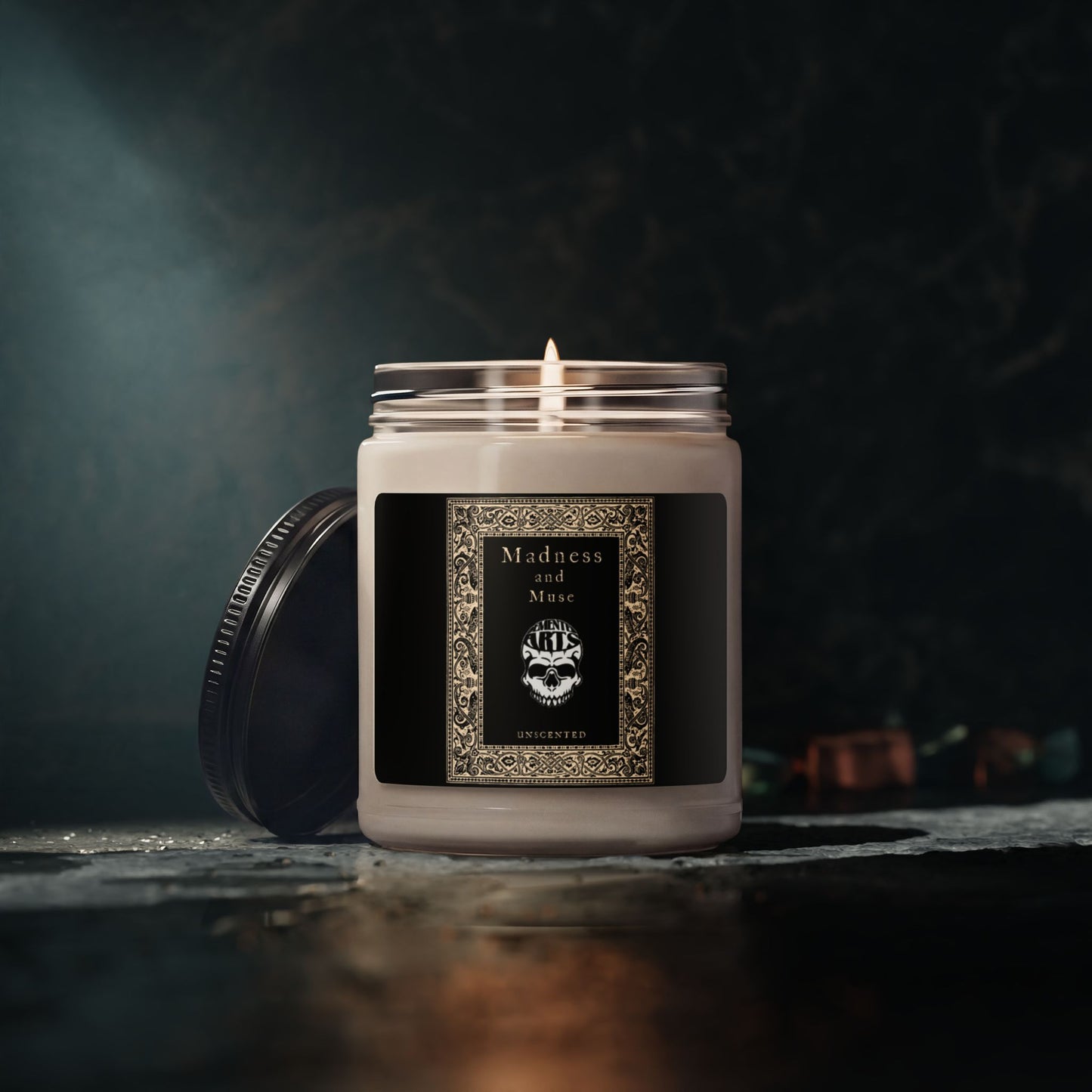 DEMENTED ARTS X RIZZWICK - MADNESS AND MUSE SOY CANDLE