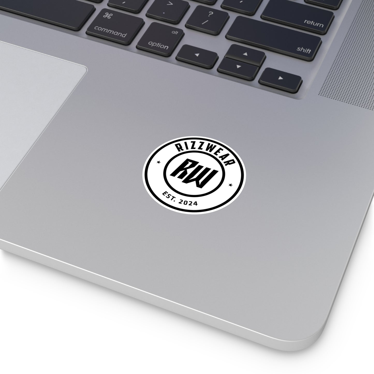 RizzWear Round Logo Vinyl Stickers