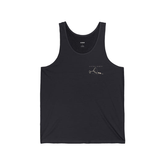 Extra Dirty Tank Top — 'Martini'' Chest Print