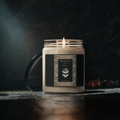 RIZZWICK X DEMENTED ARTS - MADNESS AND MUSE 9OZ SOY CANDLE