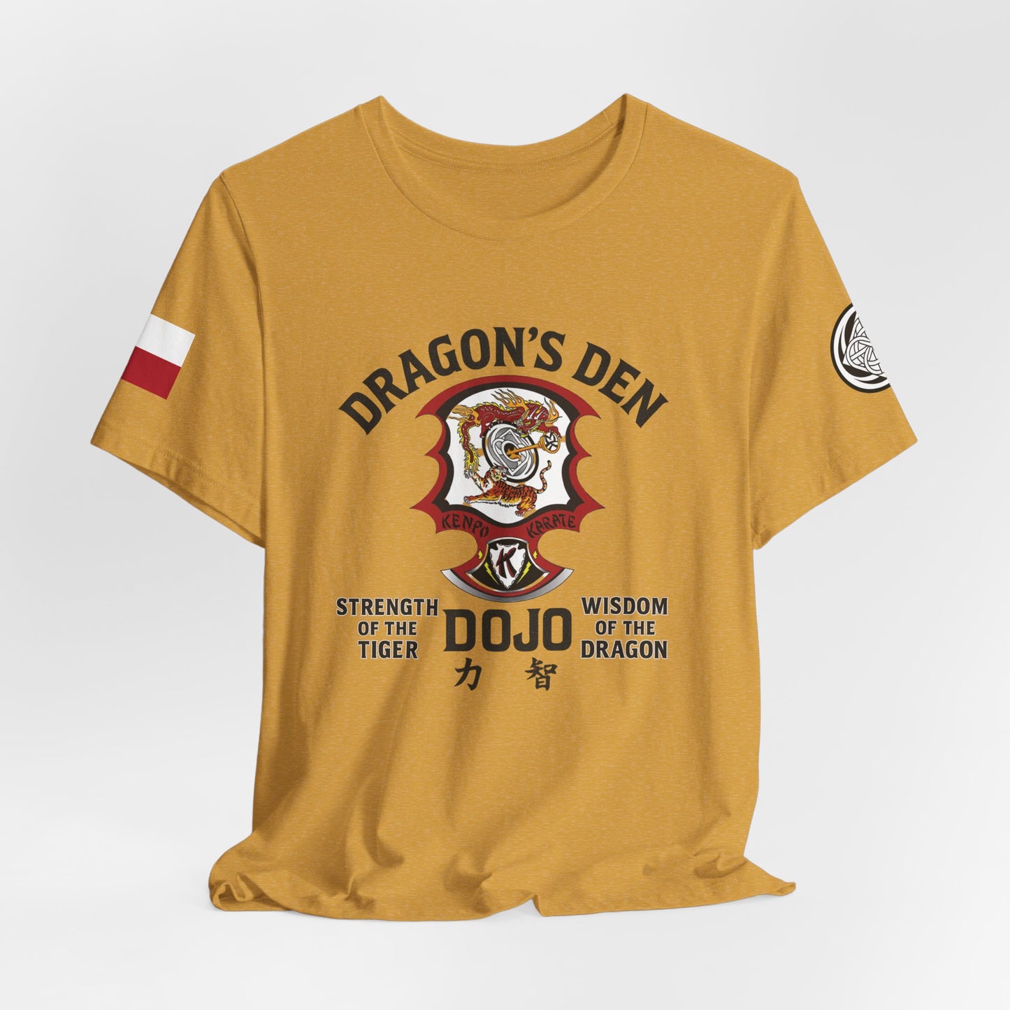 Dragon's Den Dojo (Paul Mills Quote Tee)