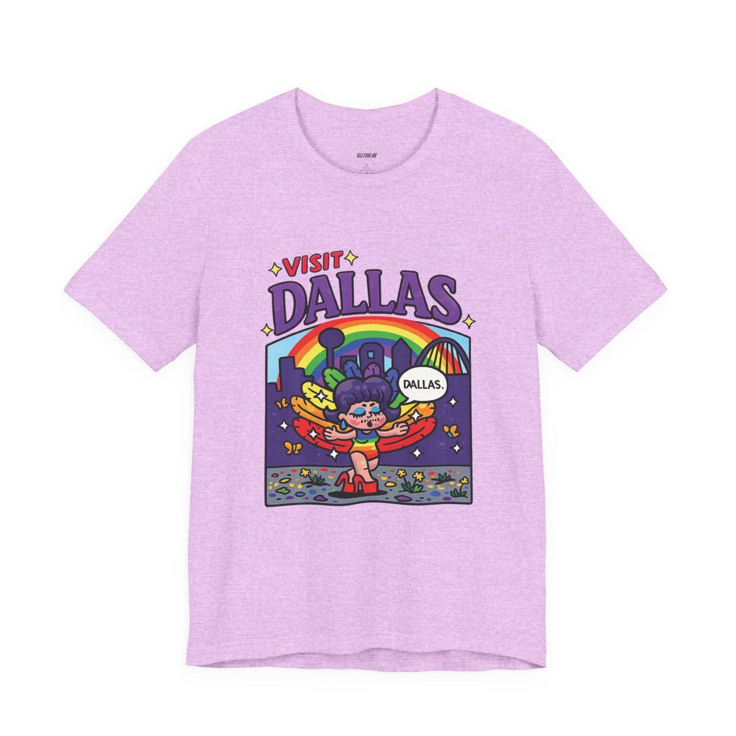 Visita Dallas Retro — Camiseta