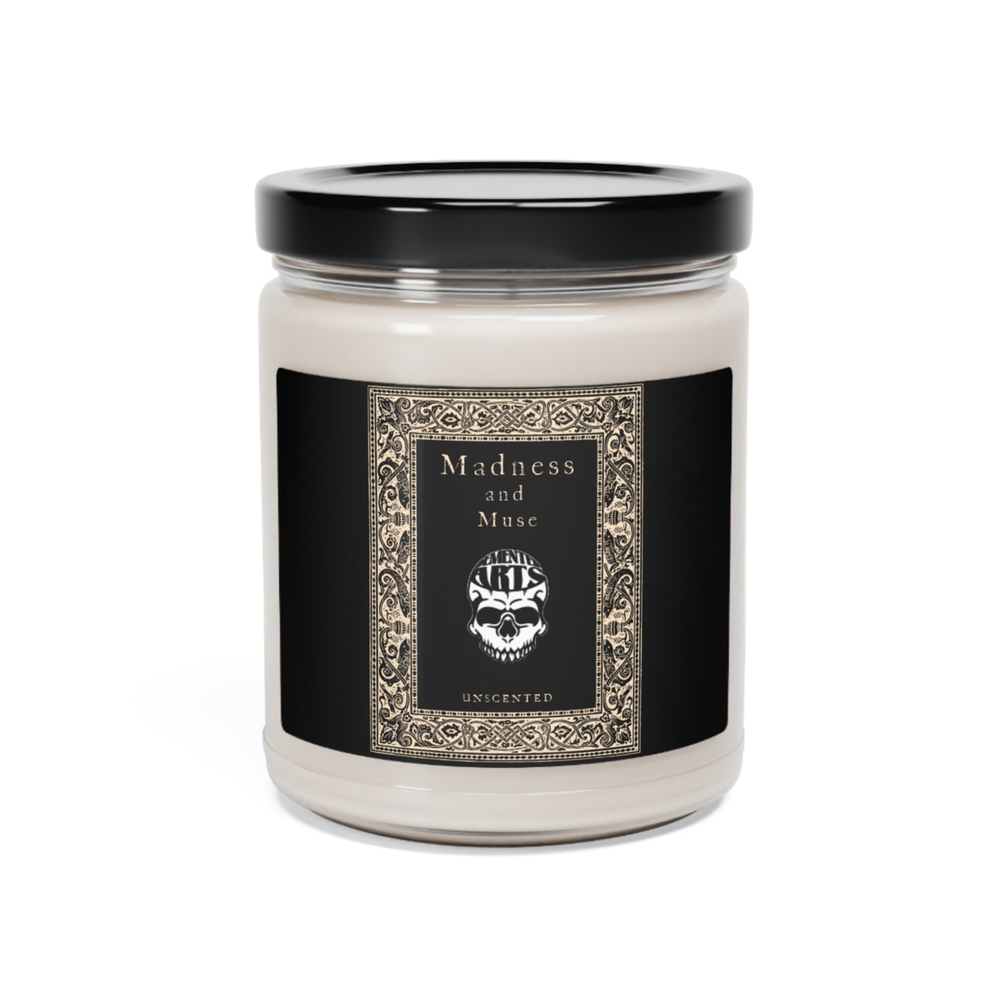 RIZZWICK X DEMENTED ARTS - MADNESS AND MUSE 9OZ SOY CANDLE