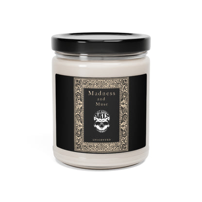 RIZZWICK X DEMENTED ARTS - MADNESS AND MUSE 9OZ SOY CANDLE