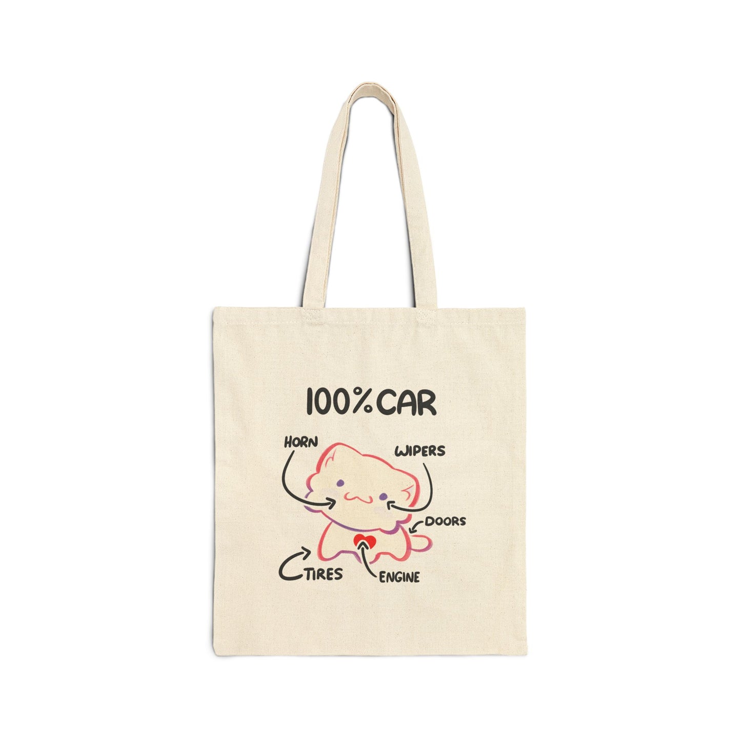 100% CAR TOTE