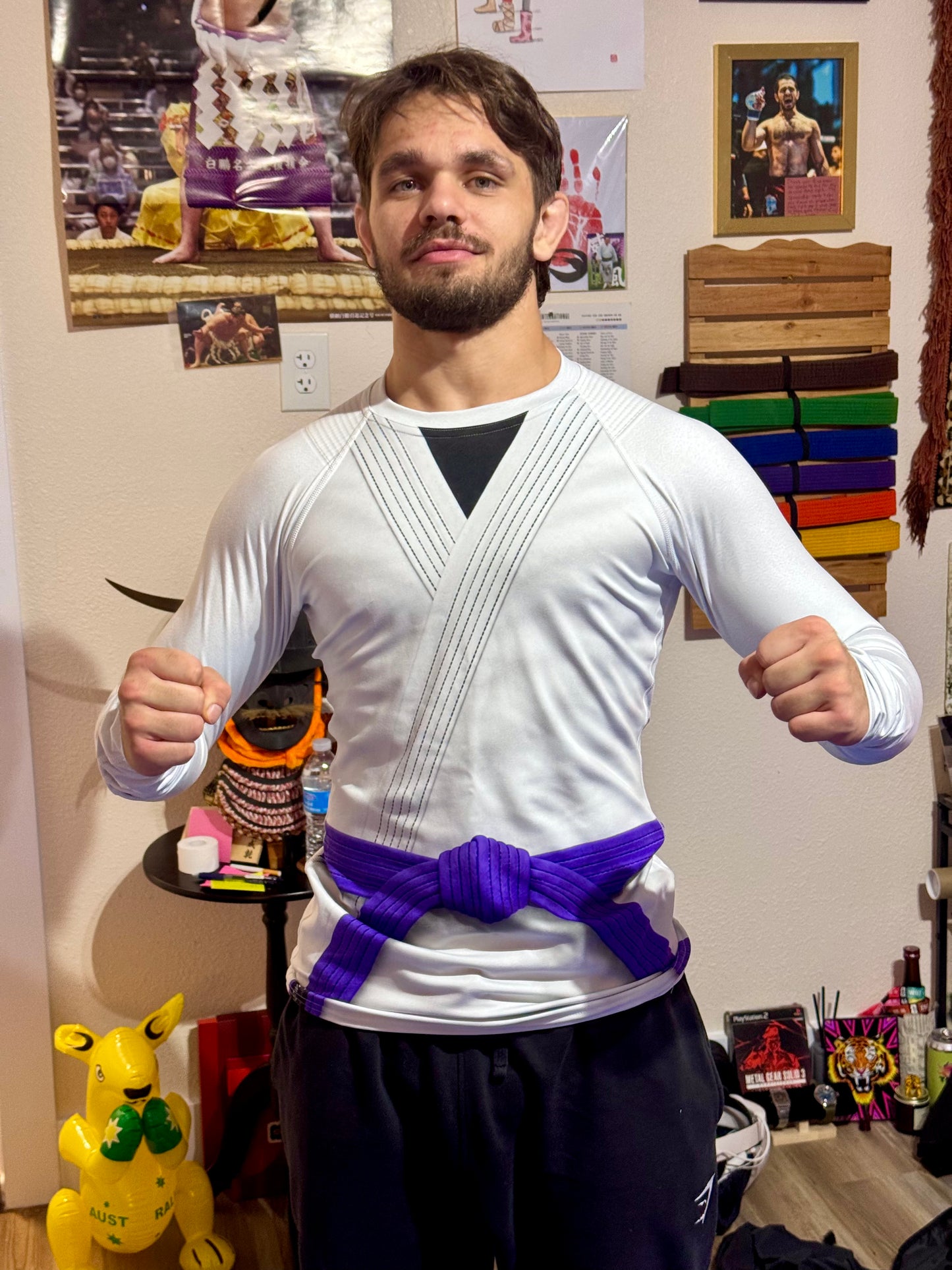 Blue Belt Gi Rash Guard
