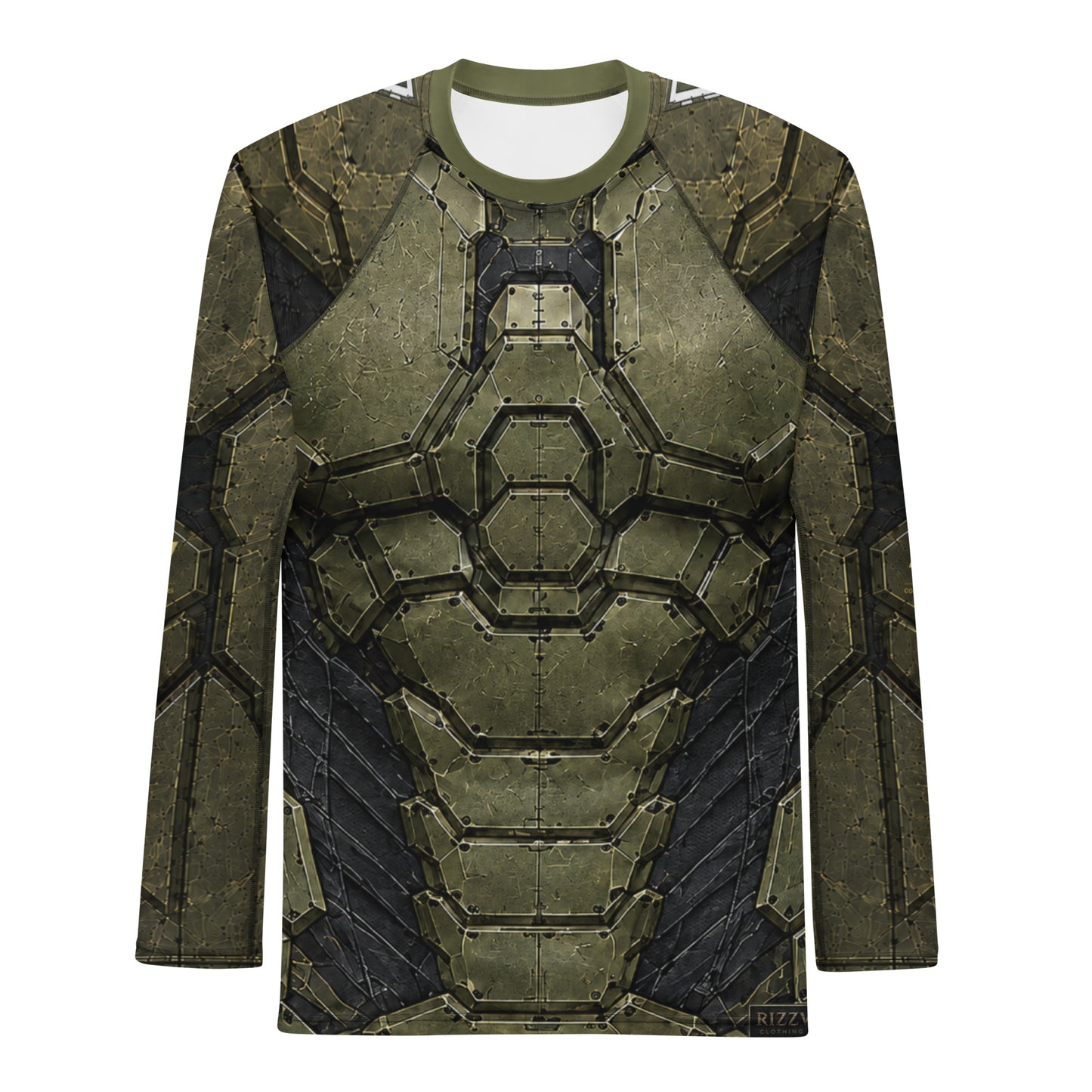 TITAN-01 / OLIVE Rash Guard