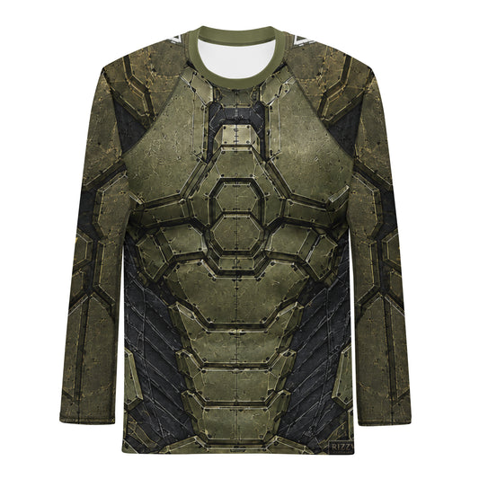 TITAN-01 / OLIVE Rash Guard