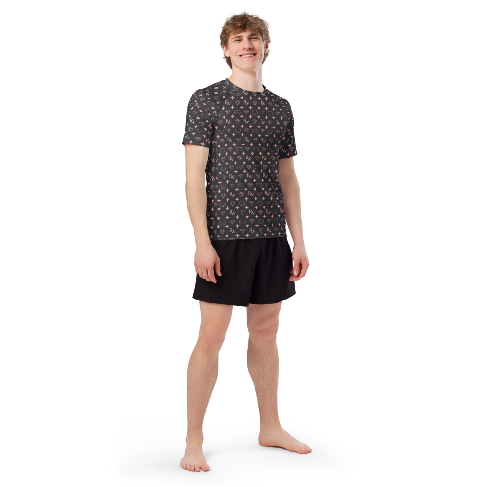 RizzFit Rash Guard (RW Logo Pattern)